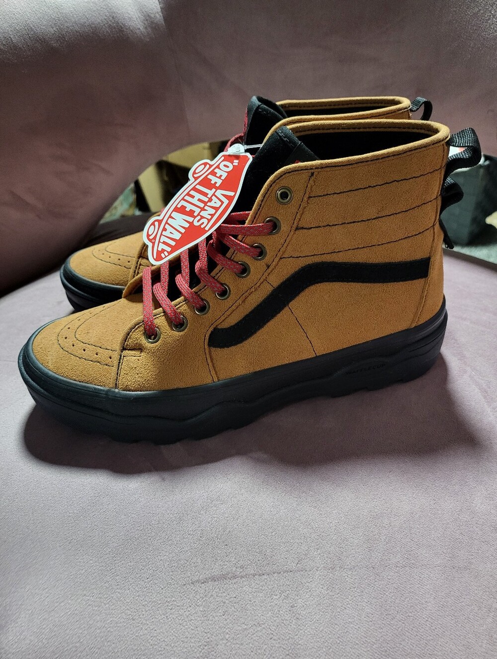 Brand New Never Worn Vans Sentry Sk8-Hi WC 'Hiker Suede - Brown'